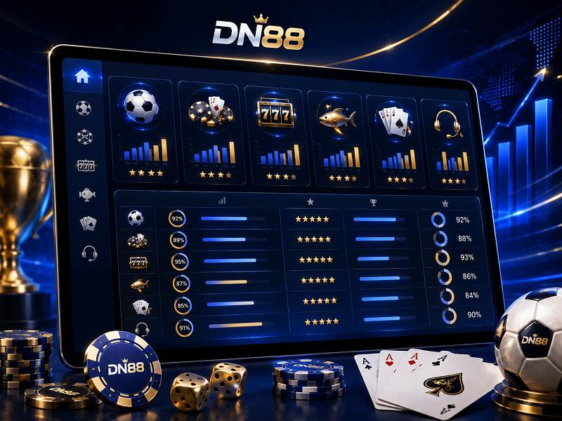 Bảng thống kê sản phẩm nổi bật tại DN88 Bảng thống kê sản phẩm nổi bật tại DN88